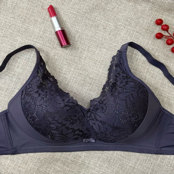 Floral Paded Lace Bra Lish Blish