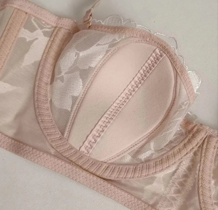 Luxury Floral Mesh Bra Lish Blish