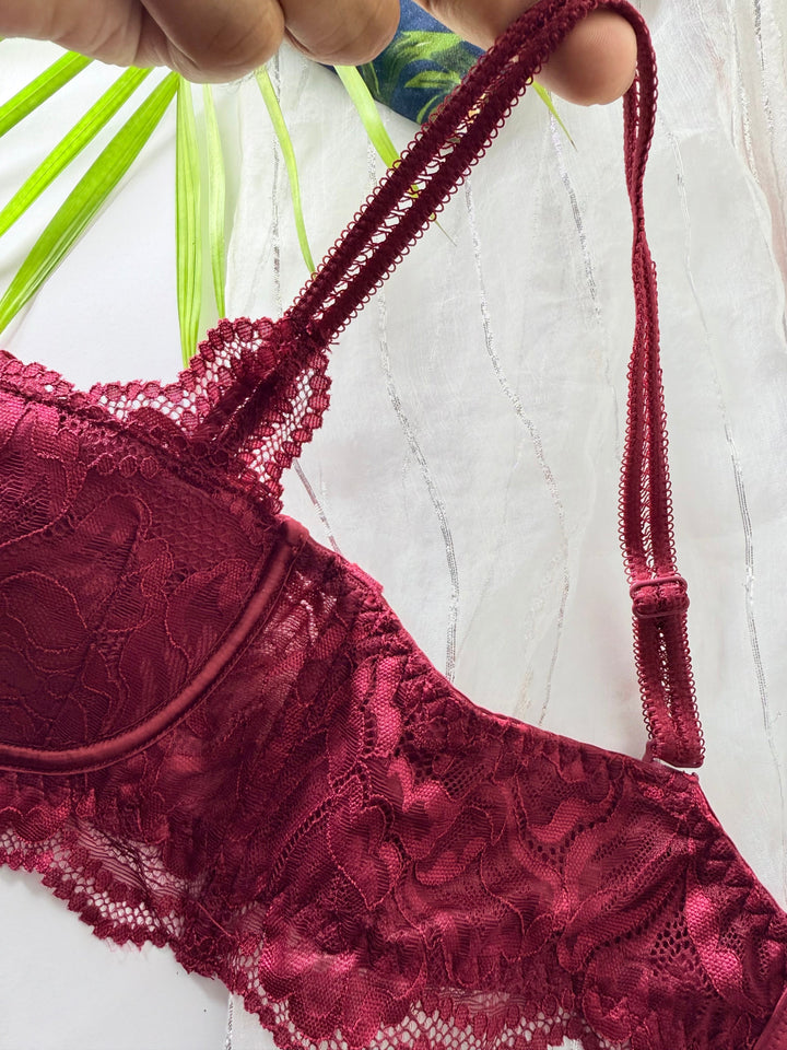 Paded Push Up Bra Panty Set Lish Blish