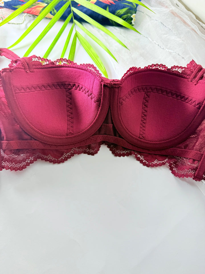 Paded Push Up Bra Panty Set Lish Blish