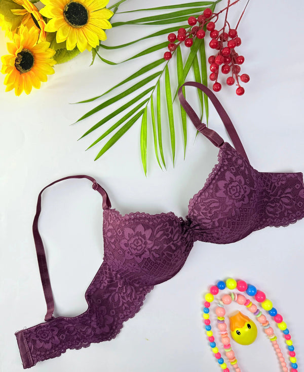 Sexy Lace Push Up Bra Lish Blish