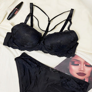 Thin Pad Push Up Bra Set Lish Blish