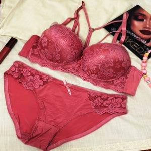 Thin Pad Push Up Bra Set Lish Blish