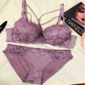 Thin Pad Push Up Bra Set Lish Blish