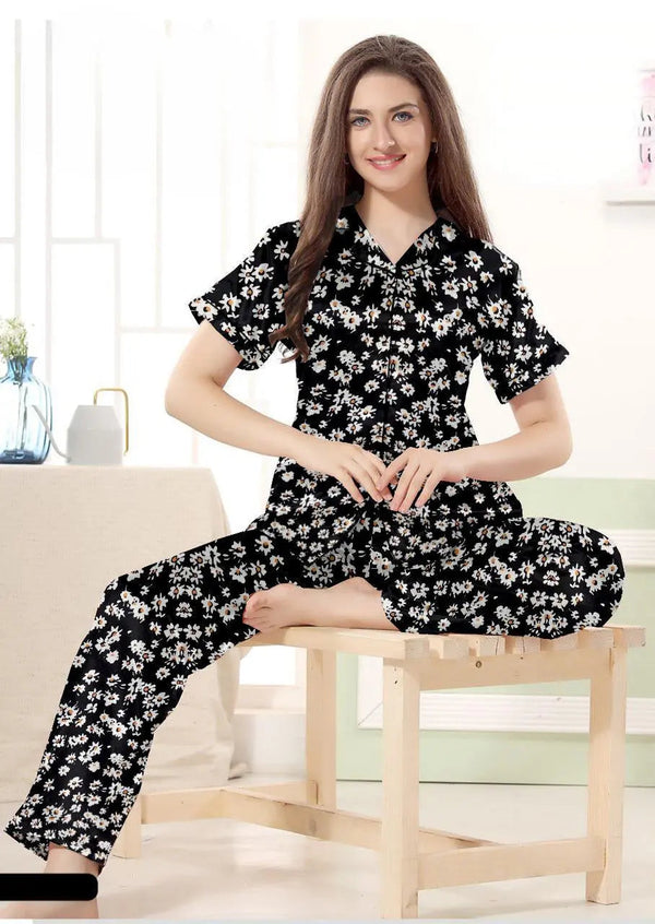 Black Romance PJ Set Lish Blish