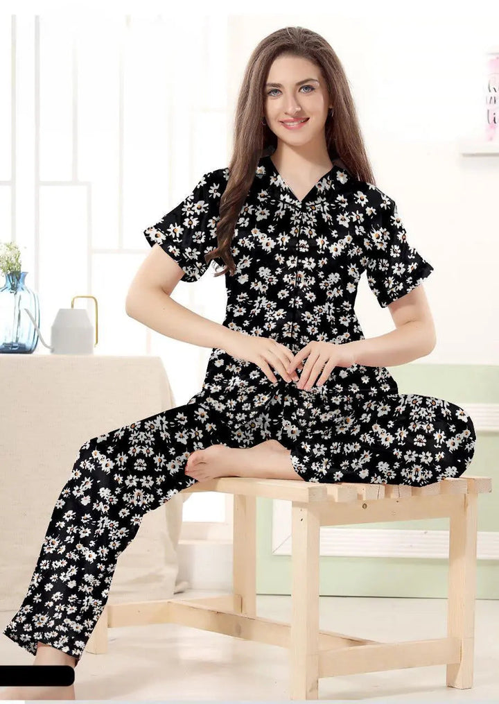 Black Romance PJ Set Lish Blish