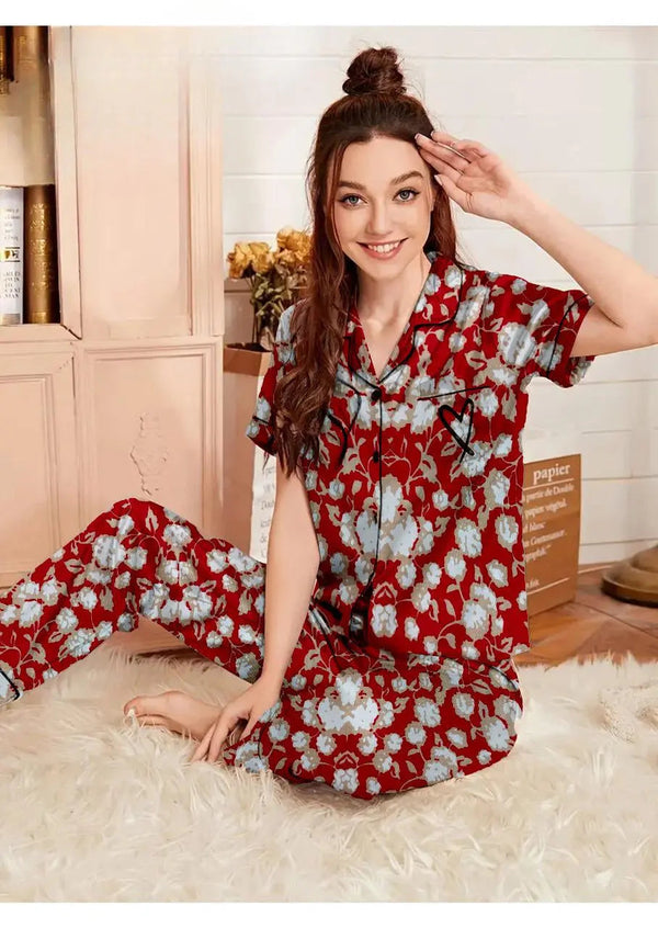 Red Romance PJ Set Lish Blish