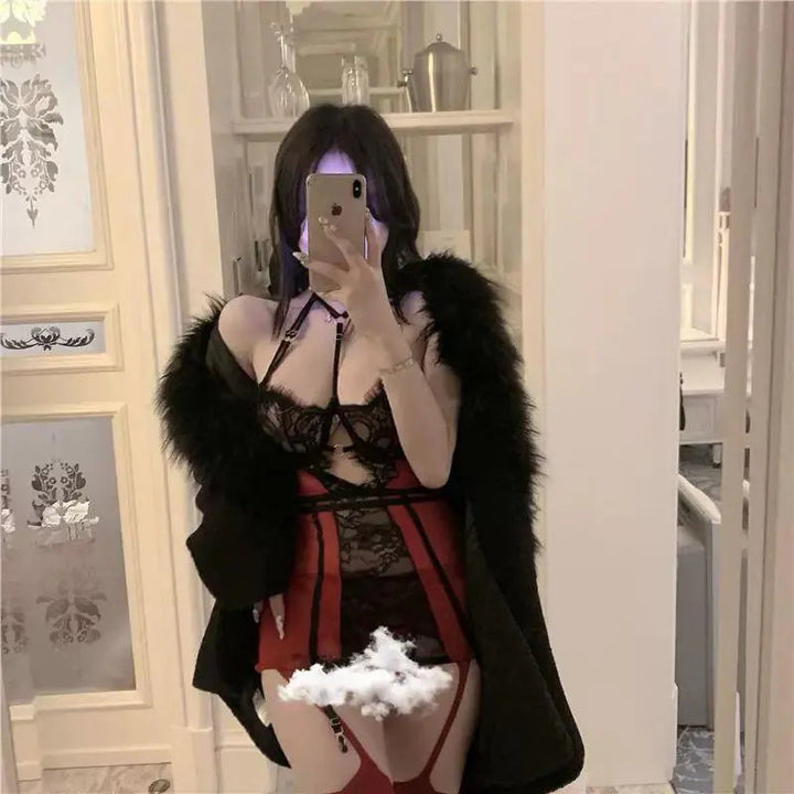 Velvet Trap Nighty Set Lish Blish