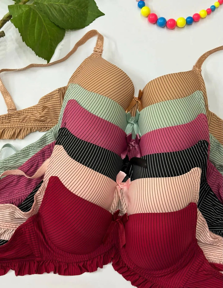 Cute Ruffled Edge Bra Lish Blish