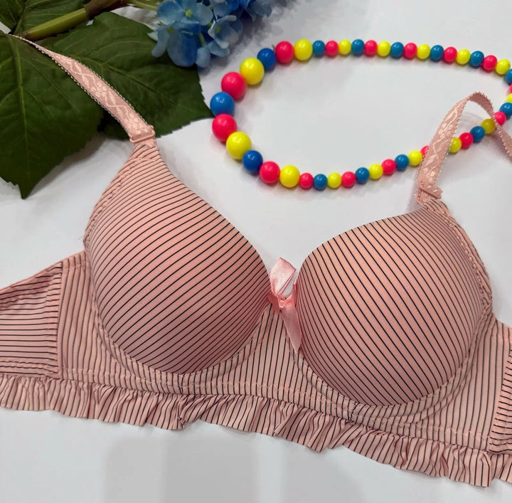 Cute Ruffled Edge Bra Lish Blish