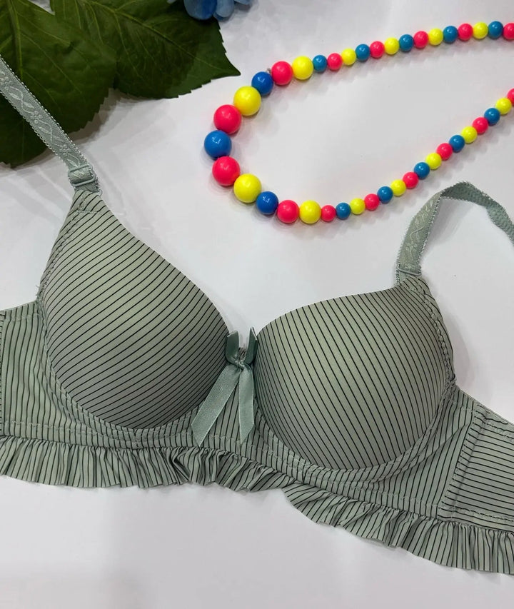 Cute Ruffled Edge Bra Lish Blish