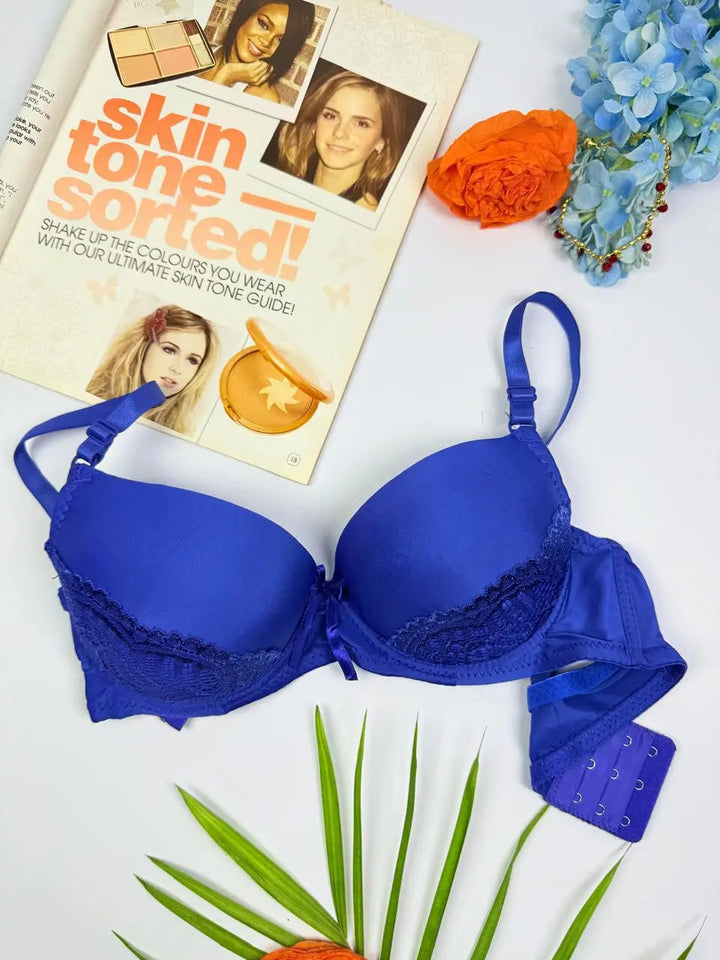 Pushup Paded Wire Free Bra Lish Blish