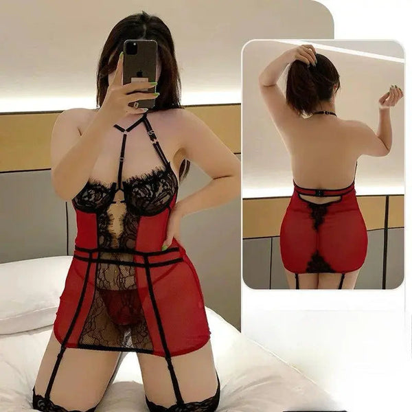 Velvet Trap Nighty Set Lish Blish