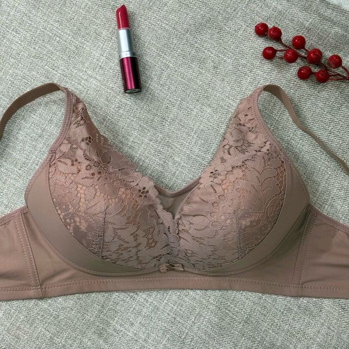Floral Paded Lace Bra Lish Blish