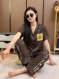 Leopard Print PJ Set Lish Blish